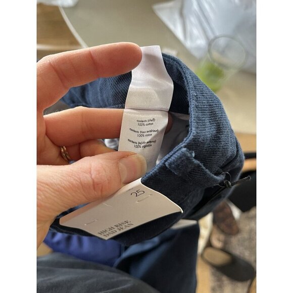 $138 We Wore What Jeans Womens Wide Leg High Rise Dad Jeans Size 25 Blue Cotton - Picture 4 of 4